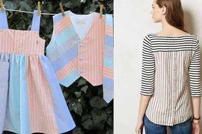 舊衣服改造成時(shí)尚新衣 輕松拯救手殘黨 服裝組合裝